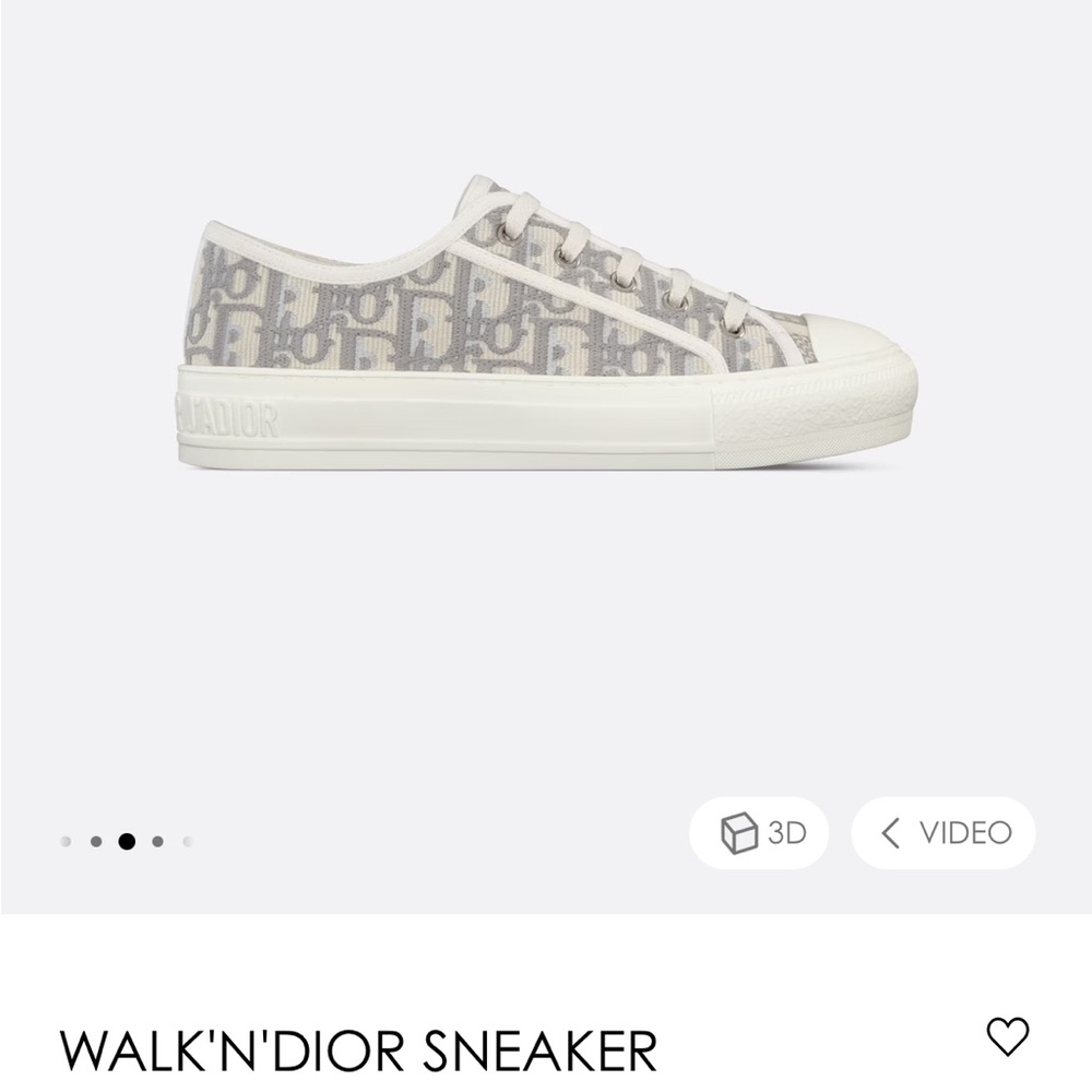 35.5 (fits like a size 6!!!) Worn twice, Retails $1050 , gray & white